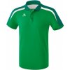 Pánské sportovní tričko Erima Liga 2.0 polokošile pánská zelená/zelená/bílá