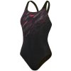 Speedo Hyperboom Placement Muscleback black electric pink