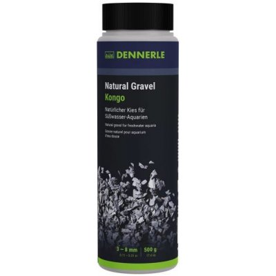 Dennerle přírodní štěrk Kongo 3-8 mm 0,5 kg – Zboží Dáma