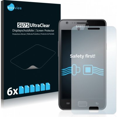 6x SU75 UltraClear Screen Protector Samsung Galaxy S2 I9100