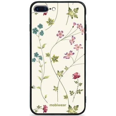 Pouzdro Mobiwear Glossy Apple iPhone 7 Plus - G035G - Tenké rostlinky s květy – Zboží Mobilmania