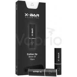 J Well X Bar Filter Pro balení filtrových náustků 10 ml Černá
