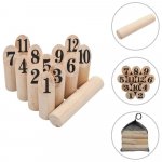 Greatstore Kubb s čísly herní set dřevěný – Hledejceny.cz