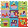 Baby Great Puzzle Penové puzzle Barevná doprava XS 9 dílku