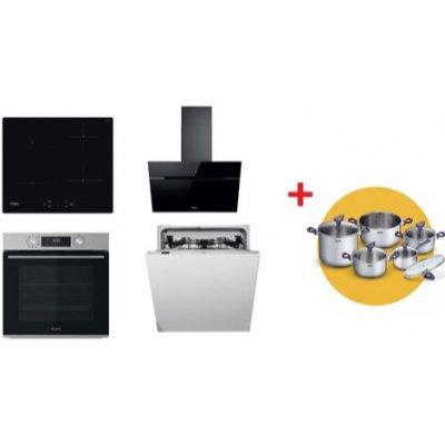 Set Whirlpool OMK58CU1SX + WSQ7360NE + WHVP62FLTSK + WIC3C26F – Sleviste.cz