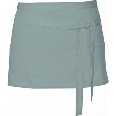 Link Kitchen Wear Krátká barmanská zástěra se třEma předníma kapsama Sage Pantone 5497 X983 – Hledejceny.cz