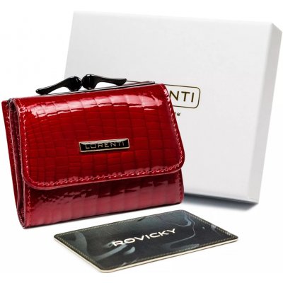 Peterson Dámská malá kožená peněženka 55287-RS červená RFID – Zboží Dáma