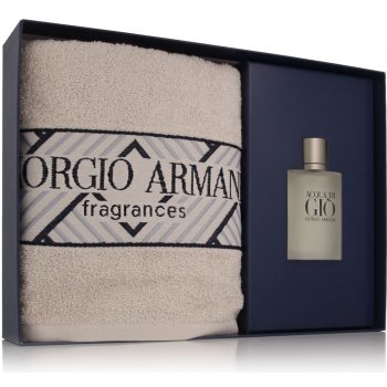 Giorgio Armani Acqua di Gio pour Homme EDT 100 ml + ručník M dárková sada  od 1 860 Kč - Heureka.cz