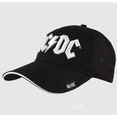 AC/DC White Logo ROCK OFF ACDCcap01