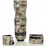 skin4gear neoprenový maskovací obal na objektiv Sigma 100-400mm f/5-6,3 DG OS HSM Contemporary (Canon EF, Nikon F) - Wild.Life Abstract.Green.17 – Zboží Živě