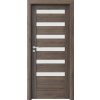 Interiérové dveře Porta Doors Verte Home D6 dub šarlatový 60 cm pravé