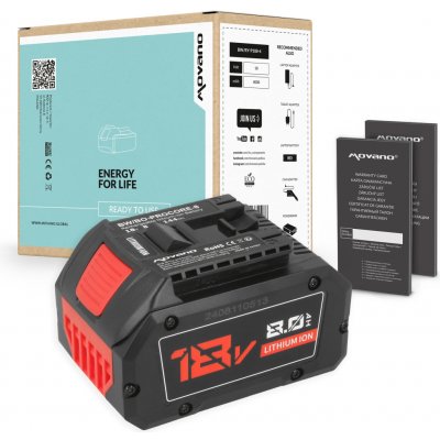 Green Cell Bosch GBH 18V / GDS 18V / GSA 18V / GSR 18V, 18V, 8.0 Ah - neoriginální – Hledejceny.cz
