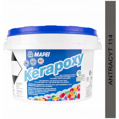 Mapei Kerapoxy 2 kg antracit – HobbyKompas.cz