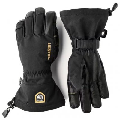 Hestra Army leather 5-Finger black/black – Hledejceny.cz
