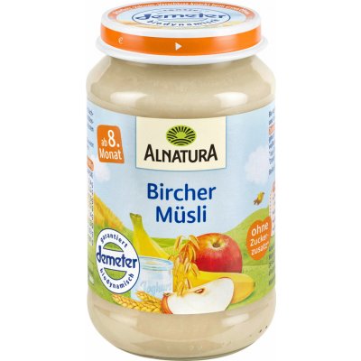 ALNATURA BIO Dětská výživa Bircher müsli 190g – Hledejceny.cz