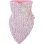 Little Angel šátek na krk podšitý Outlast růžová kytky/tm.růžová – Zbozi.Blesk.cz