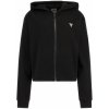 Dámská mikina Guess dámská mikina SKYLAR FULL ZIP HOODED SWEATSH V4GQ09K8802-JBLK Černá