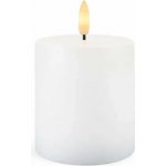 SIRIUS Dobíjecí LED svíčka Sille bílá 7,5 x 10 cm – Hledejceny.cz