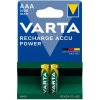 Baterie nabíjecí Varta Recharge Accu Power AAA 1000mAh 2ks 5703301402