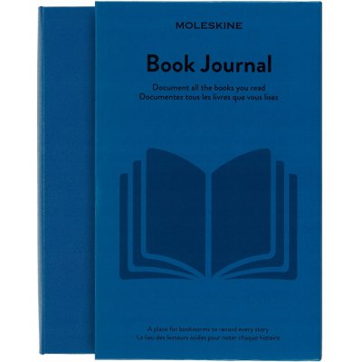 Moleskine Zápisník Passion Books Journal tvrdé desky L, modrý A5 200 listů – Zboží Živě