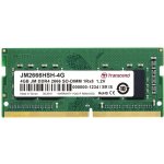 Transcend SODIMM DDR4 4GB 2666MHz CL19 JM2666HSH-4G – Hledejceny.cz