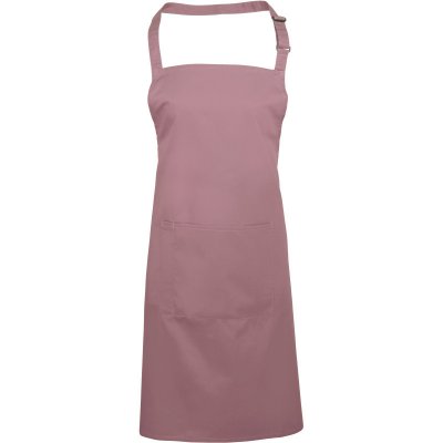 Premier Zástěra Colours PR 154 s laclem a kapsou na břiše COT39015404999-rose Růže – Hledejceny.cz