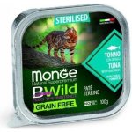 Monge BWild Grain Free Sterilised Tuňák se zeleninou 100 g – Hledejceny.cz