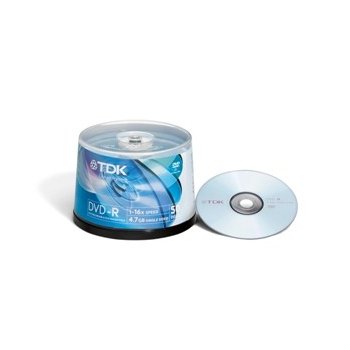 TDK DVD-R 4,7GB 16x, 50ks (T19417)