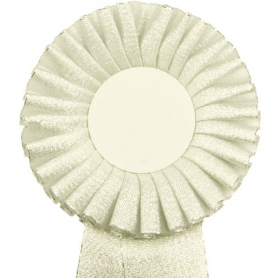 Kokarda jednořadá standard pr. 11 cm stříbrná – Zboží Dáma