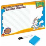 Bugs Bunny Bláznivá písmenka Stírací tabulka