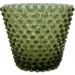 Váza, Svícen,Květináč,Mísa 16cm - Hobnail – Ananas – lesní zelená – Hledejceny.cz