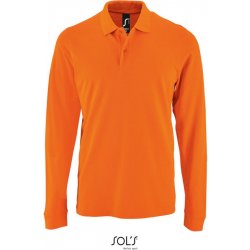 SOL's Collection polokošile Perfect LSL Men dlouhý rukáv pánská COT-25208723501 Oranžová