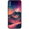 Pouzdro a kryt na mobilní telefon Honor Mobiwear Glossy Honor 8X - G008G Pahorky s měsícem