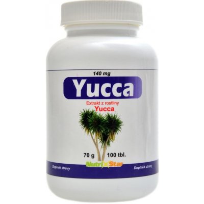 NutriStar Yucca extract 100 tablet – Hledejceny.cz