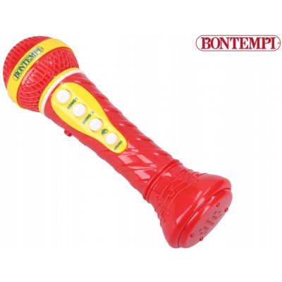 Bontempi Mikrofon karaoke mikrofon se světelnými efekty – Sleviste.cz