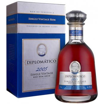 Diplomático Single Vintage 2005 43% 0,7 l (kazeta)