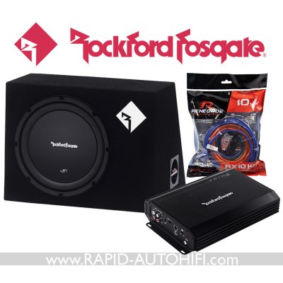 Rockford Fosgate R1L-1X12 + R150-2 + Kabelový set – Zboží Mobilmania