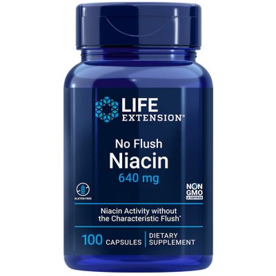Life Extension No Flush Niacin 100 kapsle