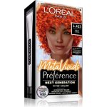 L'Oréal Paris Préférence Meta Vivids semipermanentní barva na vlasy 6.403 Meta Coral 75 ml – Sleviste.cz