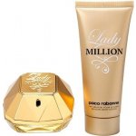 Paco Rabanne Lady Million EDP 80 ml + tělové mléko 100 ml dárková sada – Zboží Dáma