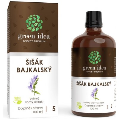 Green idea Šišák bajkalský tinktura kapky 100 ml – Hledejceny.cz