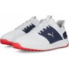 Golfová obuv Puma Ignite Elevate Disc Mens white/silver/navy