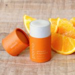 Ponio, Tuhý přírodní deodorant - Pomeranč a eukalyptus, 75g
