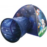 BINO Stan dětský s tunelem kosmonaut 165x95x85cm modrý – Zboží Dáma