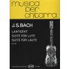 Noty a zpěvník Musica per chitarra J.S. BACH Suite for Lute BWV 997 sólo kytara suita pro loutnu