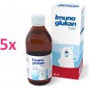 Doplněk stravy na imunitu Pleuran Imunoglukan P4H sirup 5 x 250 ml