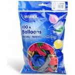 Wimex nafukovací balónek průměr 25 cm, barevný mix metalických barev – Zboží Dáma