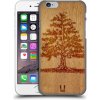 Pouzdro a kryt na mobilní telefon Apple Pouzdro HEAD CASE Apple iPhone 6 a 6S WOODART TREE