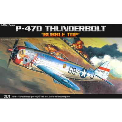 Academy P 47D BUBBLE TOP 12491 1:72