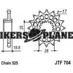 JT Sprockets JTF 704-16 | Zboží Auto